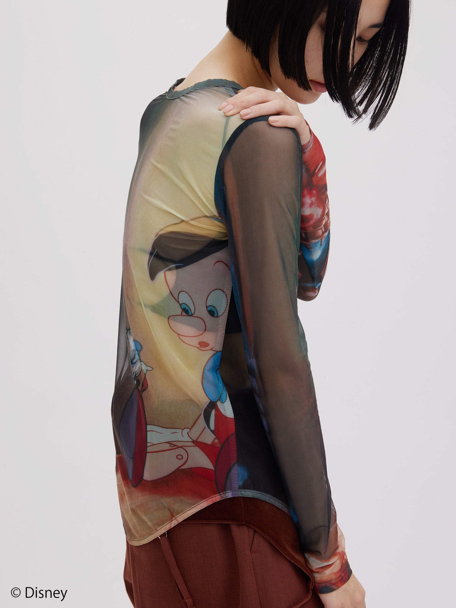 DISNEY/2WAY SHEER CARDIGAN