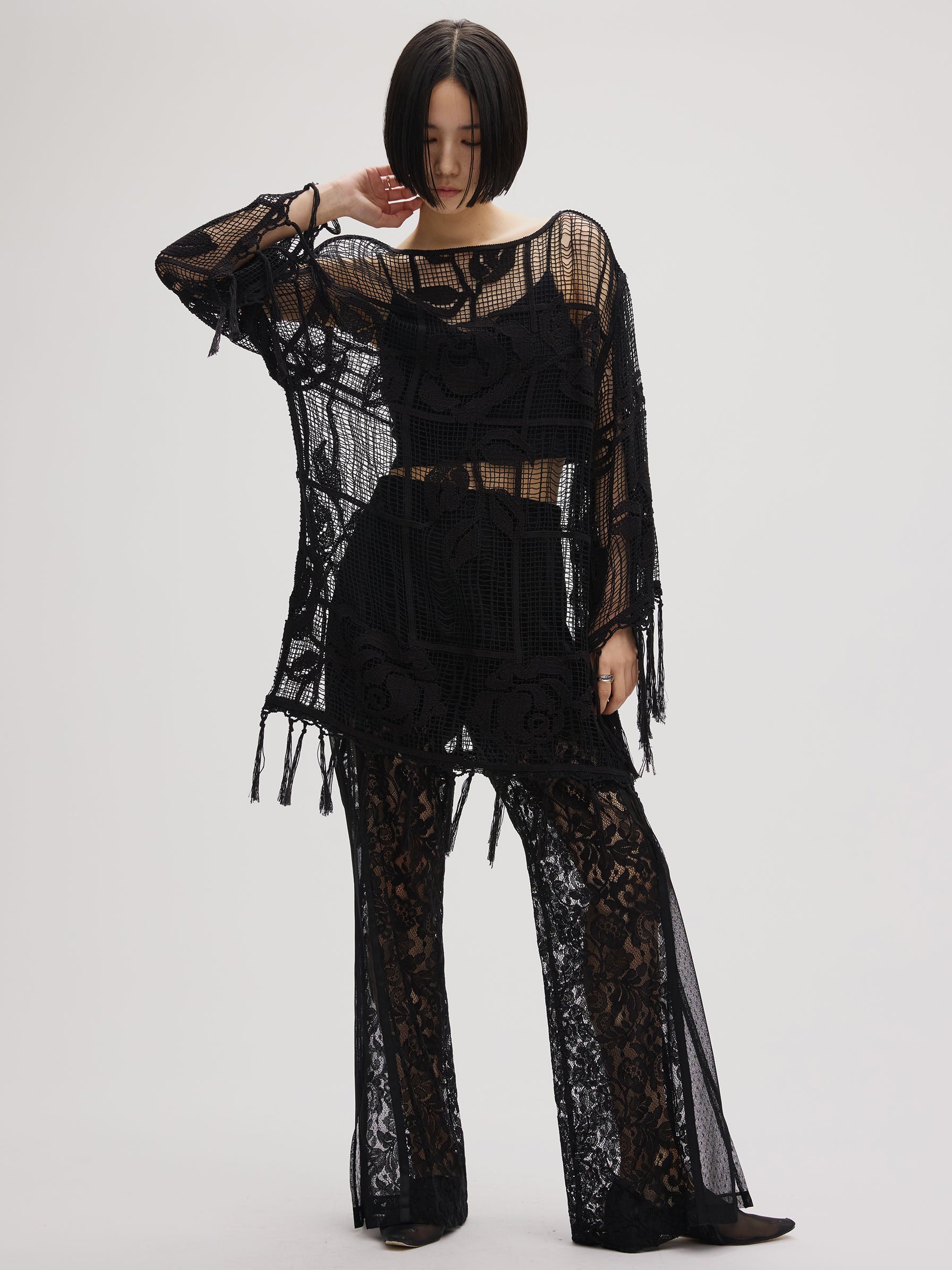 MEDI LINGERIE LIKE LACE PANTS