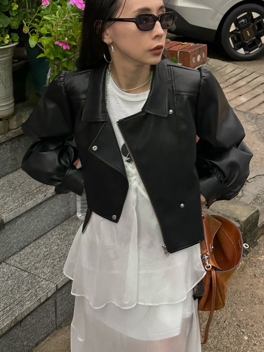 LADY GATHER RIDERS JACKET