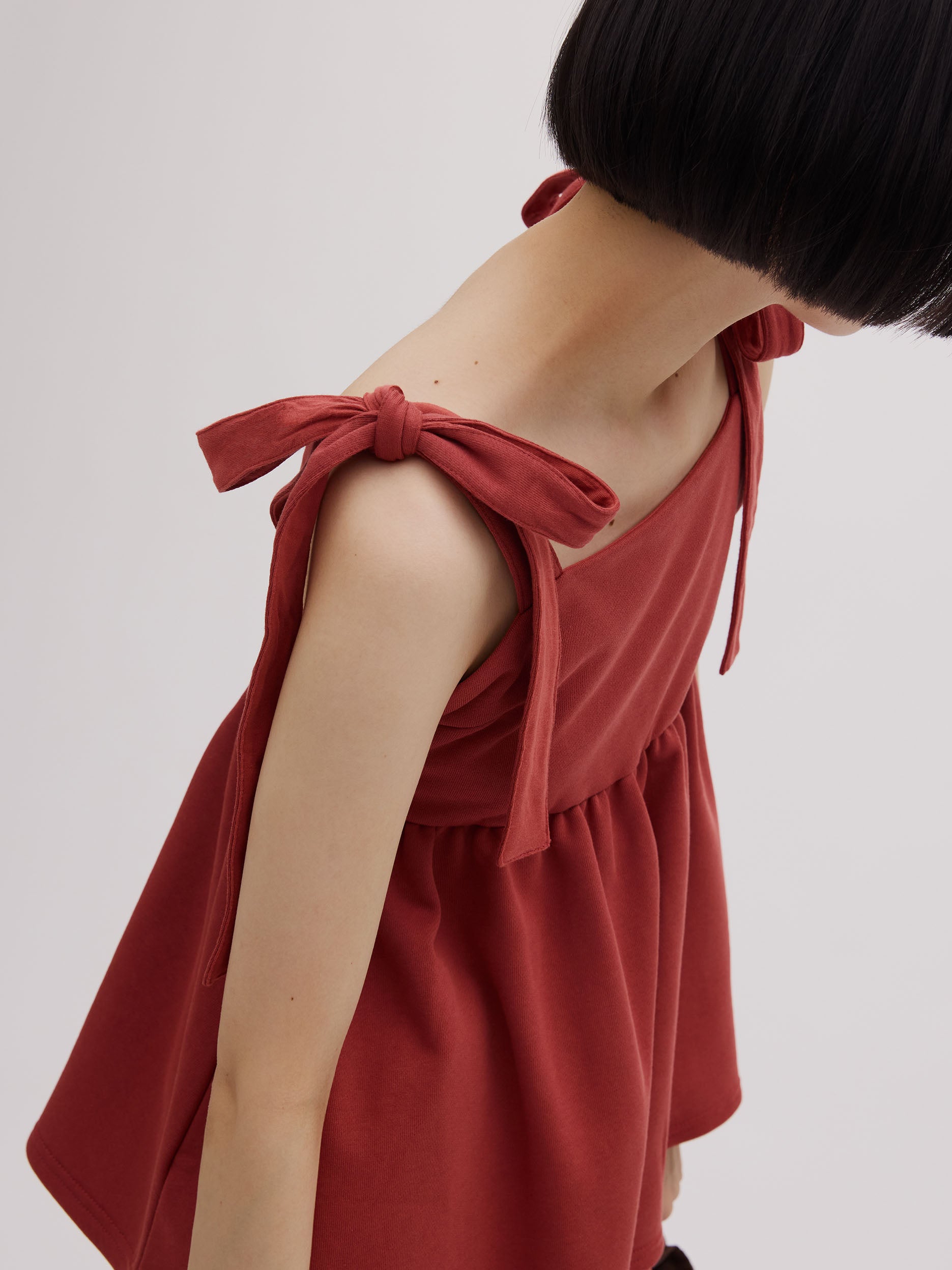 SWEAT PEPLUM SET ROMPERS