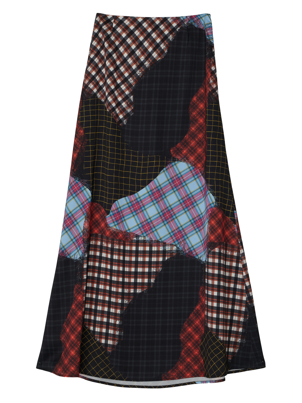 TROMPE L'OEIL SEMI FLARE SKIRT