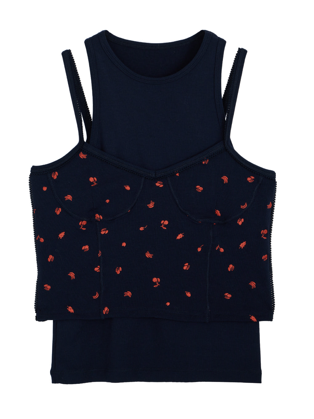 MEDI FRUIT DOT LAYERED TOP