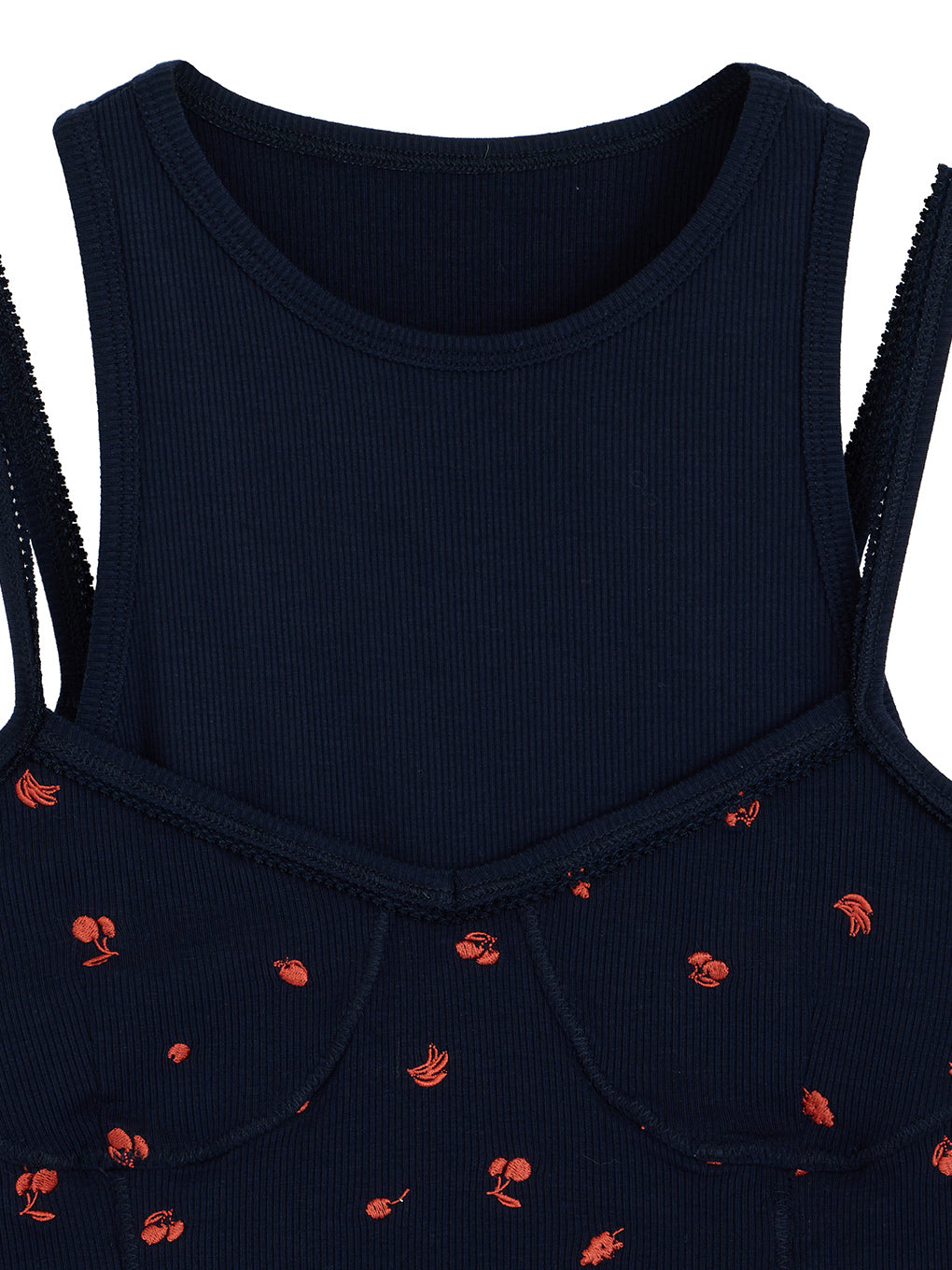 MEDI FRUIT DOT LAYERED TOP