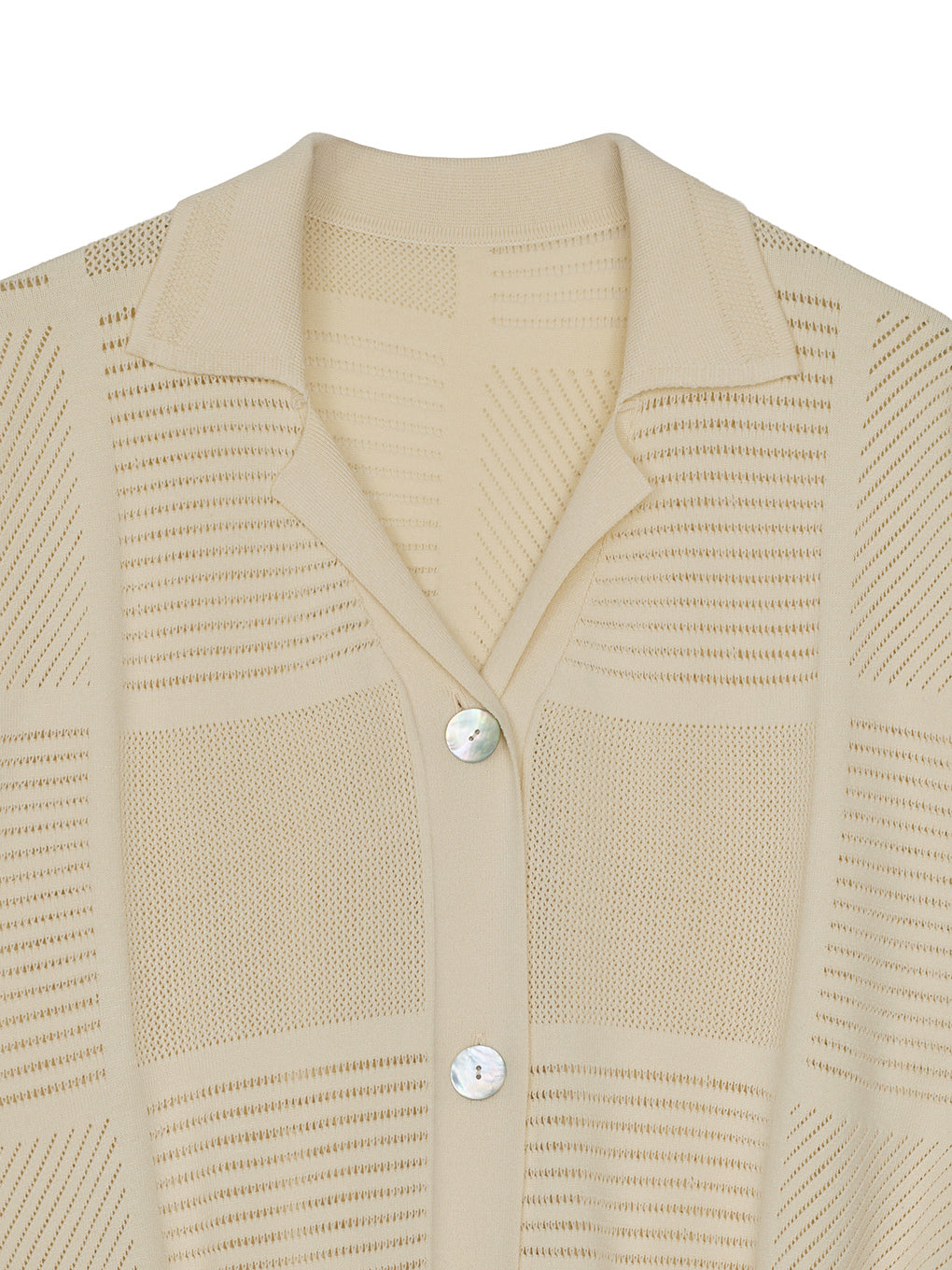 MEDI MESH PATCHWORK KNIT ROMPERS