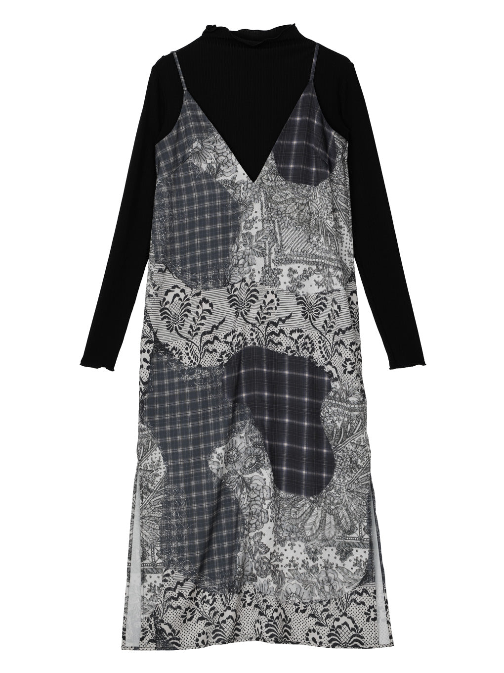 TROMPE L'OEIL SET TOP CAMI DRESS