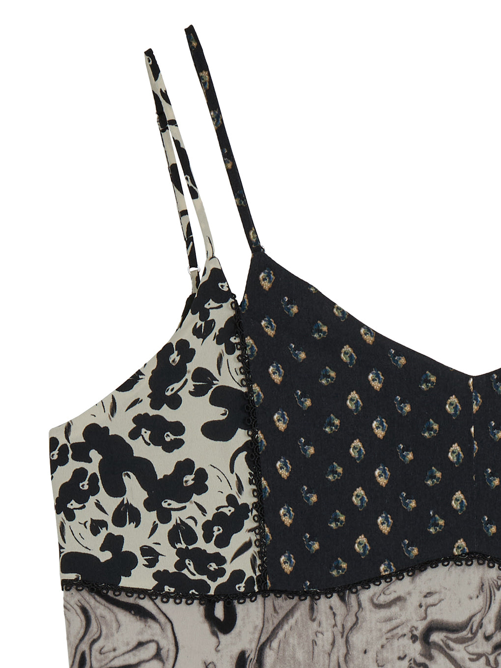 MEDI VARIOUS PATTERN CAMI DRESS