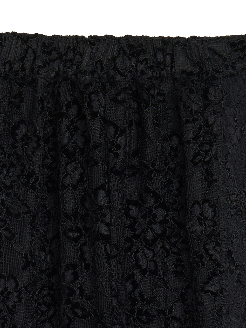 MEDI TEXTURE MIX LACE SEMI FLARE PANTS