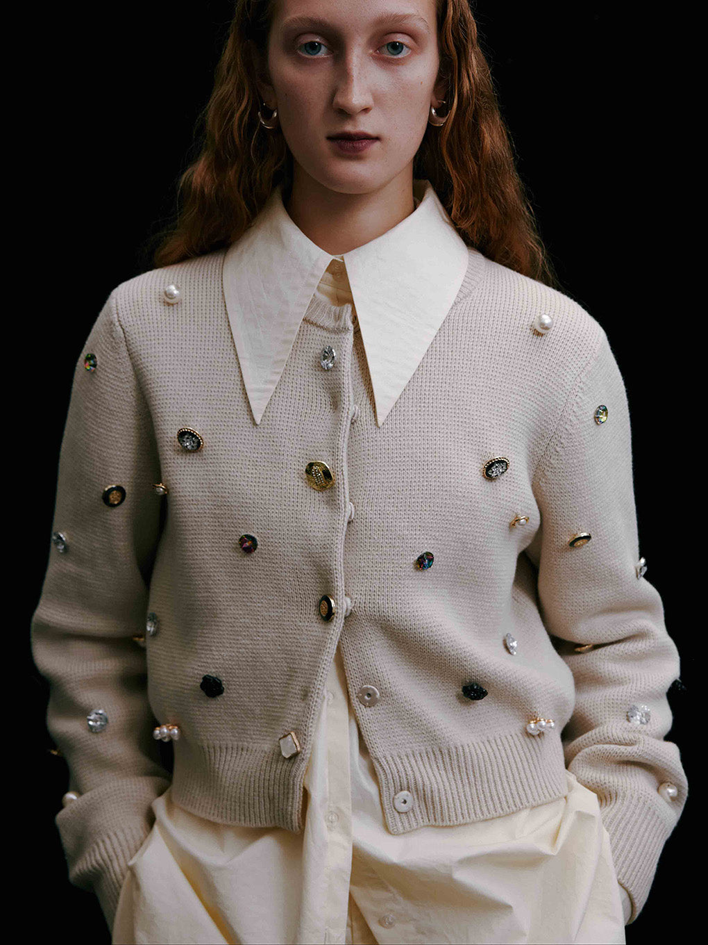 TWINKLE BIJOU SHORT KNIT TOP 