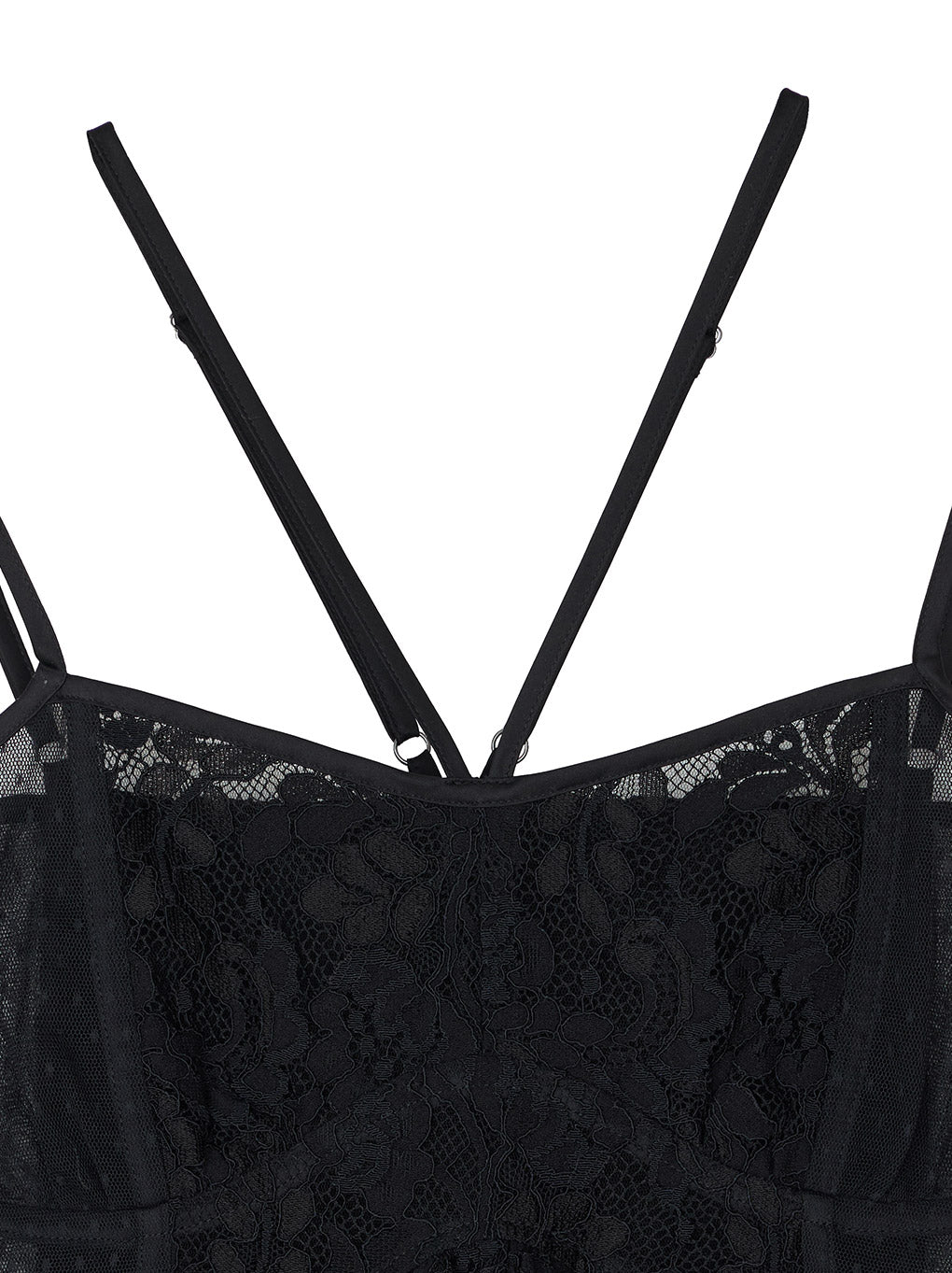 MEDI LINGERIE LIKE PEPLUM BUSTIER