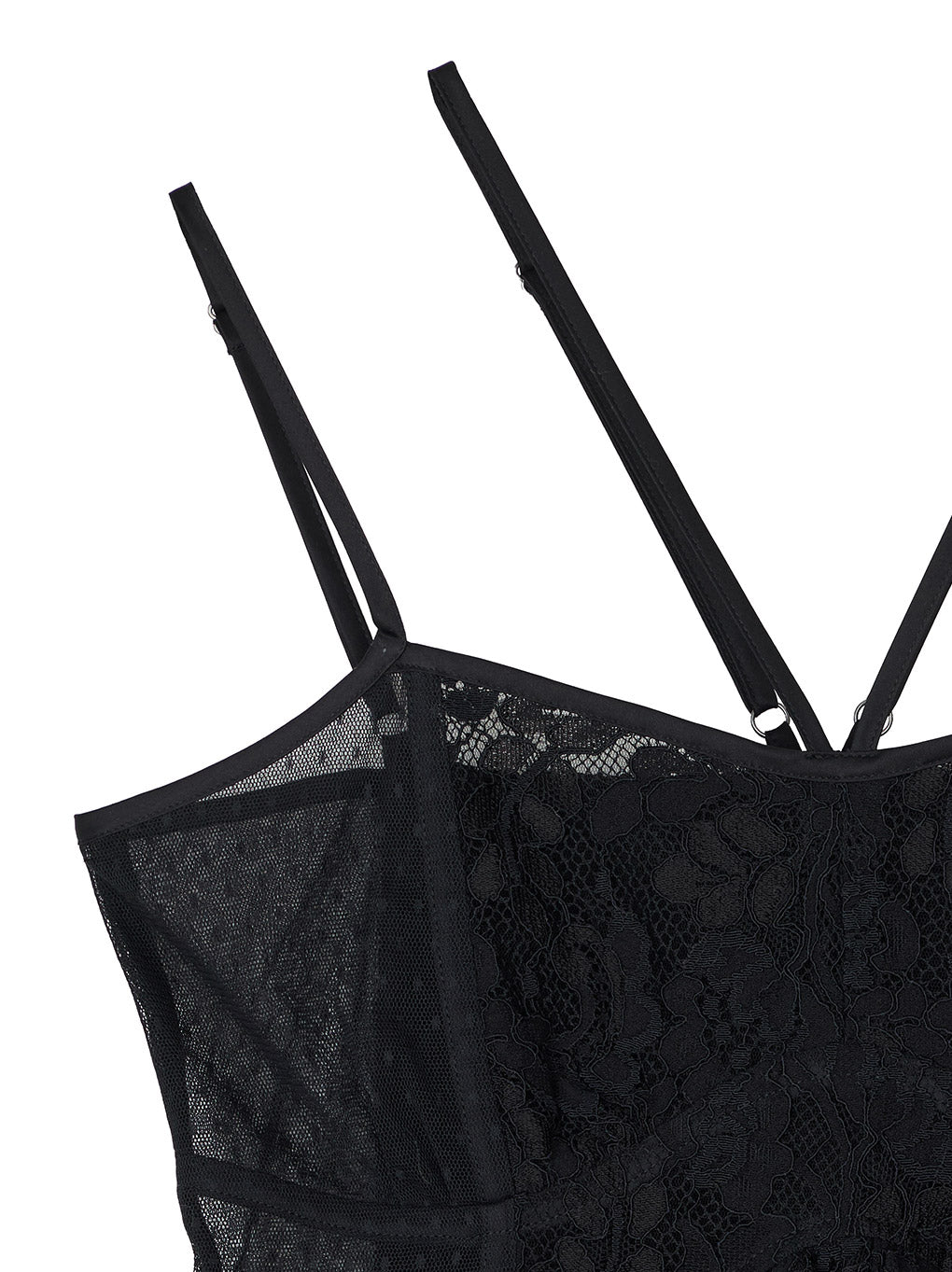 MEDI LINGERIE LIKE PEPLUM BUSTIER