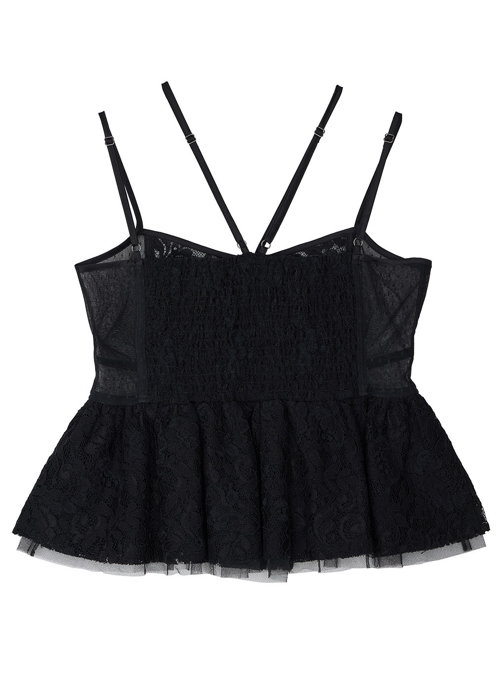 MEDI LINGERIE LIKE PEPLUM BUSTIER