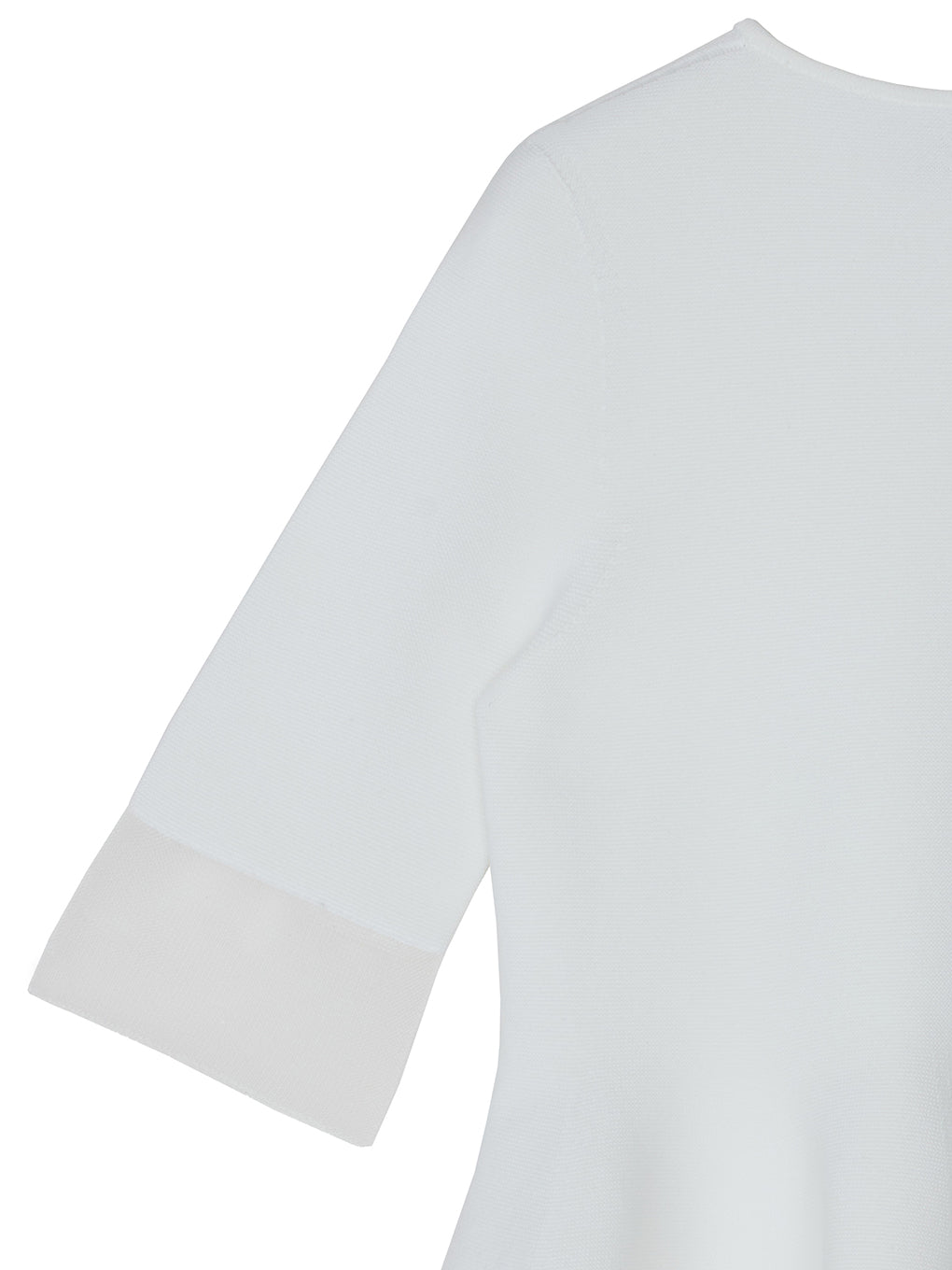 MEDI WHOLEGARMENT PEPLUM KNIT TOP