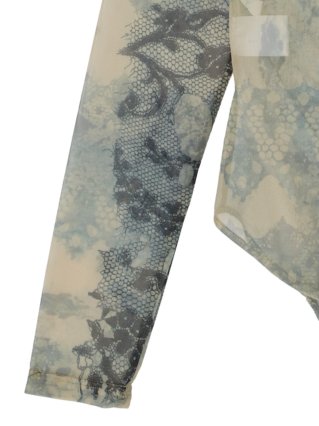 MEDI 2WAY TROMPE L'OEIL LACE PRINT SKIN TOP