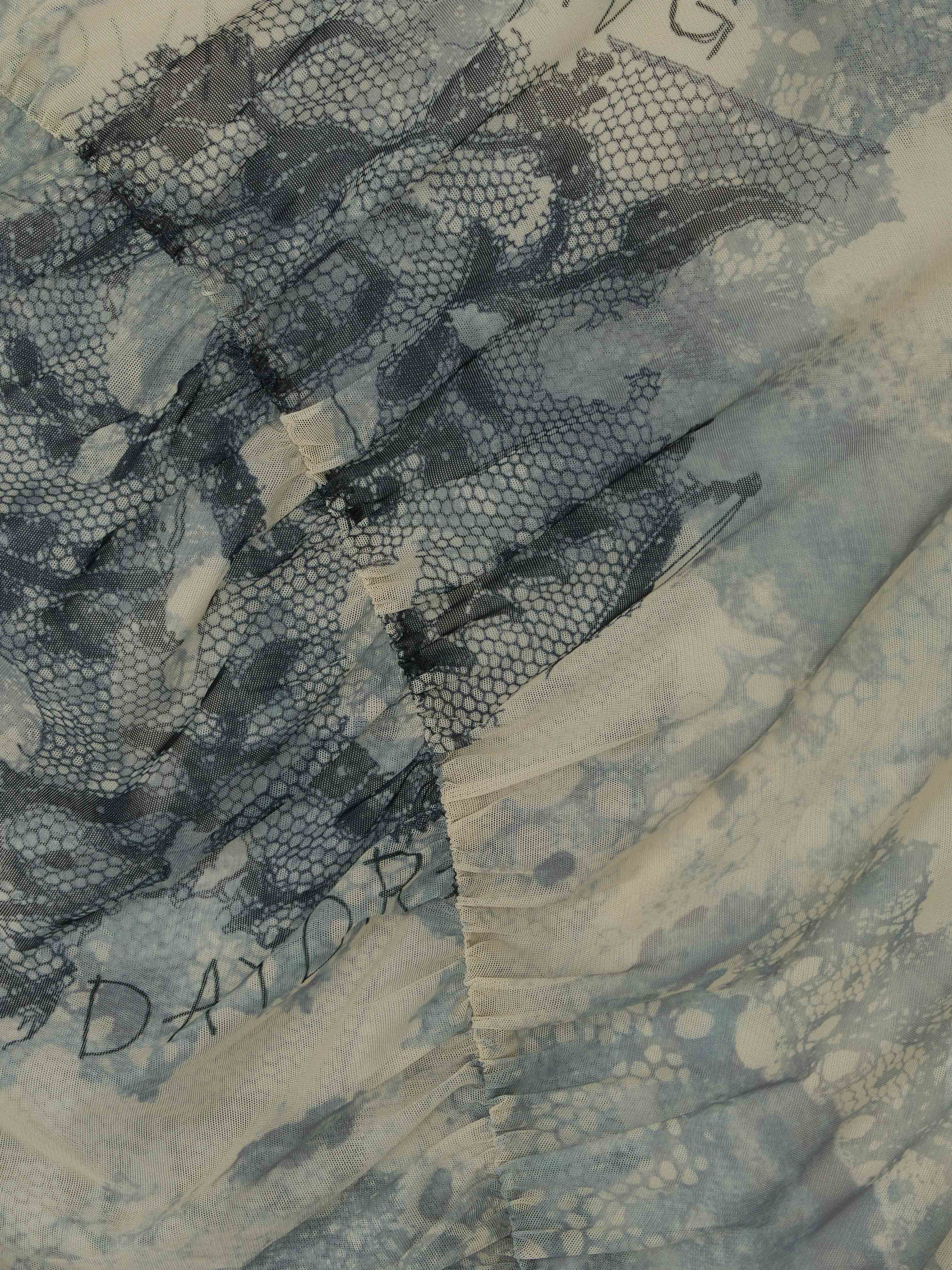 MEDI 2WAY TROMPE L'OEIL LACE PRINT SKIN TOP