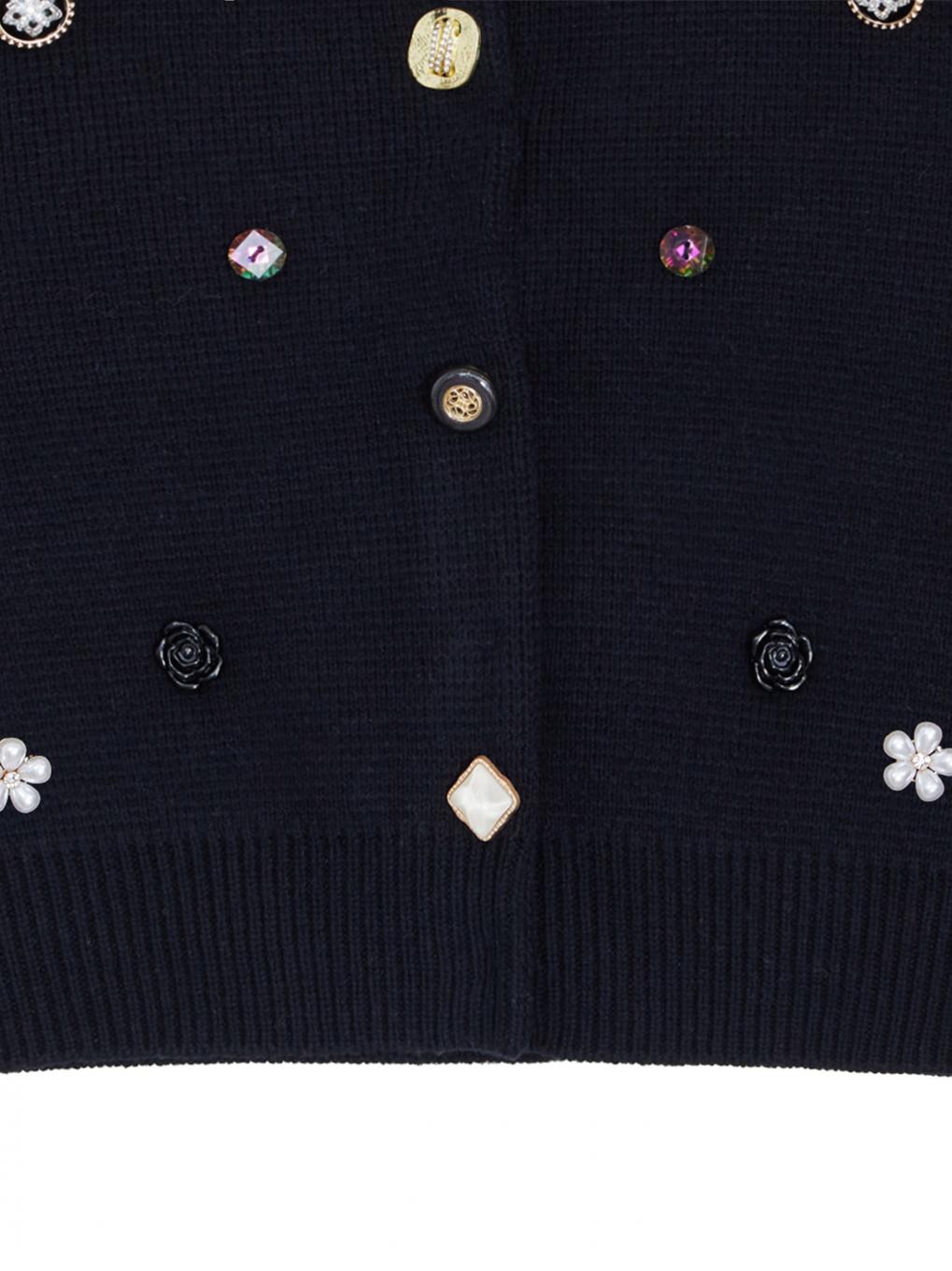 TWINKLE BIJOU SHORT KNIT TOP