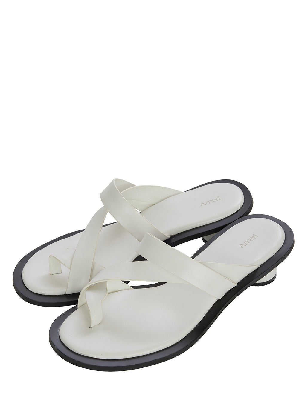 MEDI CROSS STRAP THONG SANDALS