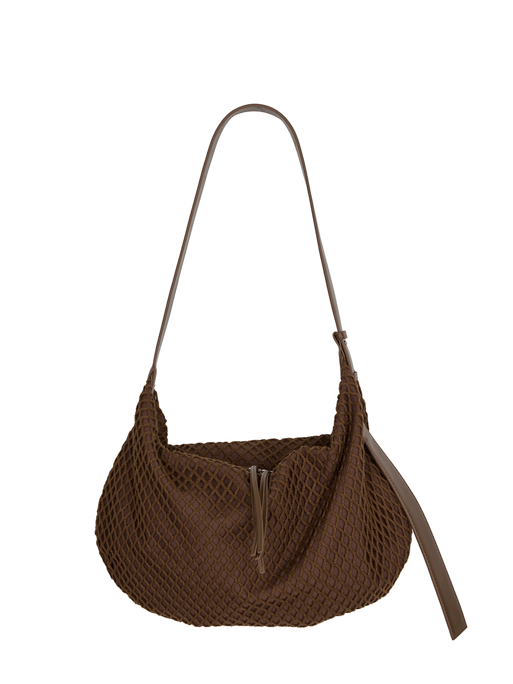 MEDI MESH ROUND SHOULDER BAG