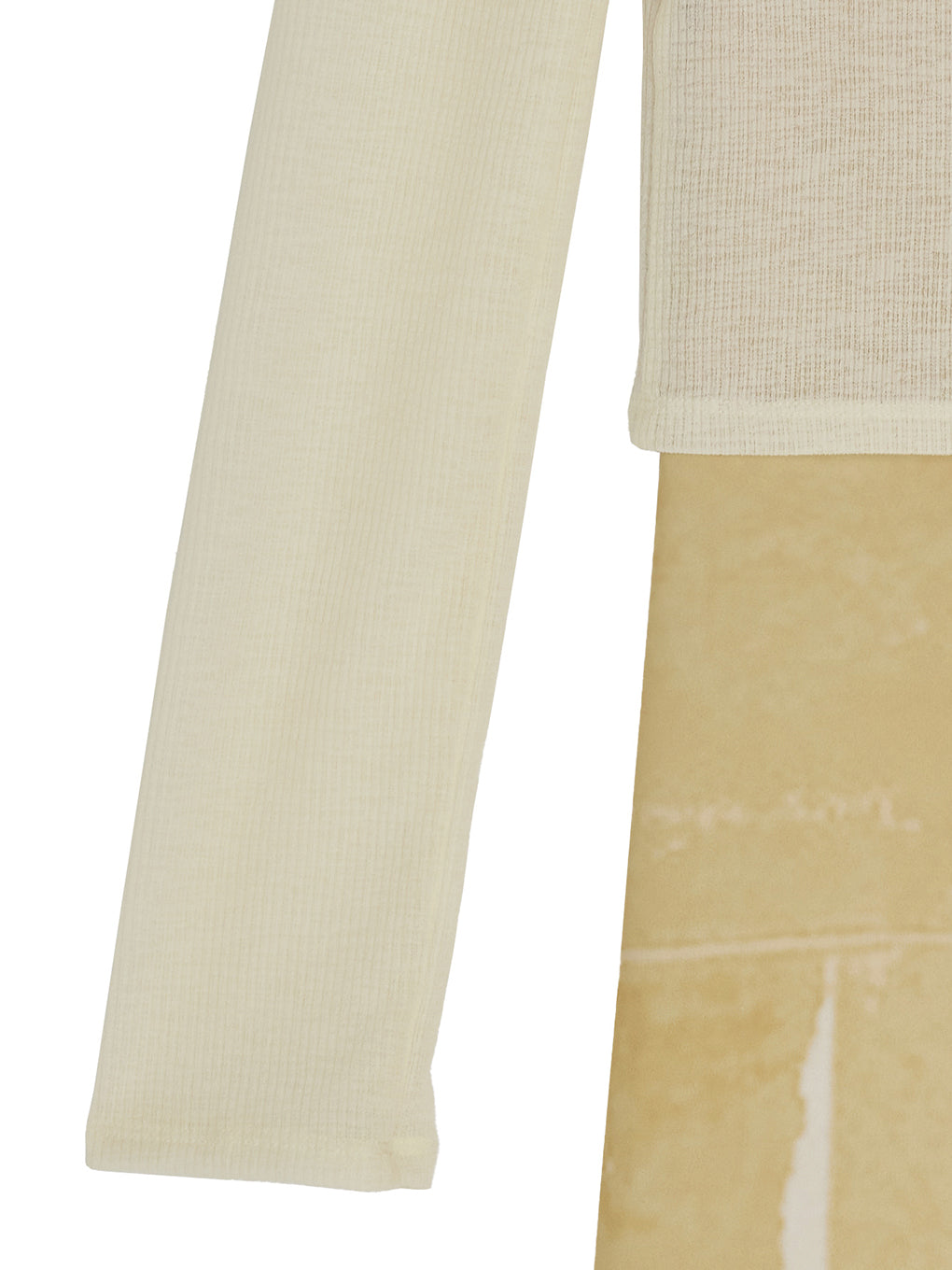 SHEER RIB CARDIGAN WITH STRAIGHT DRESS