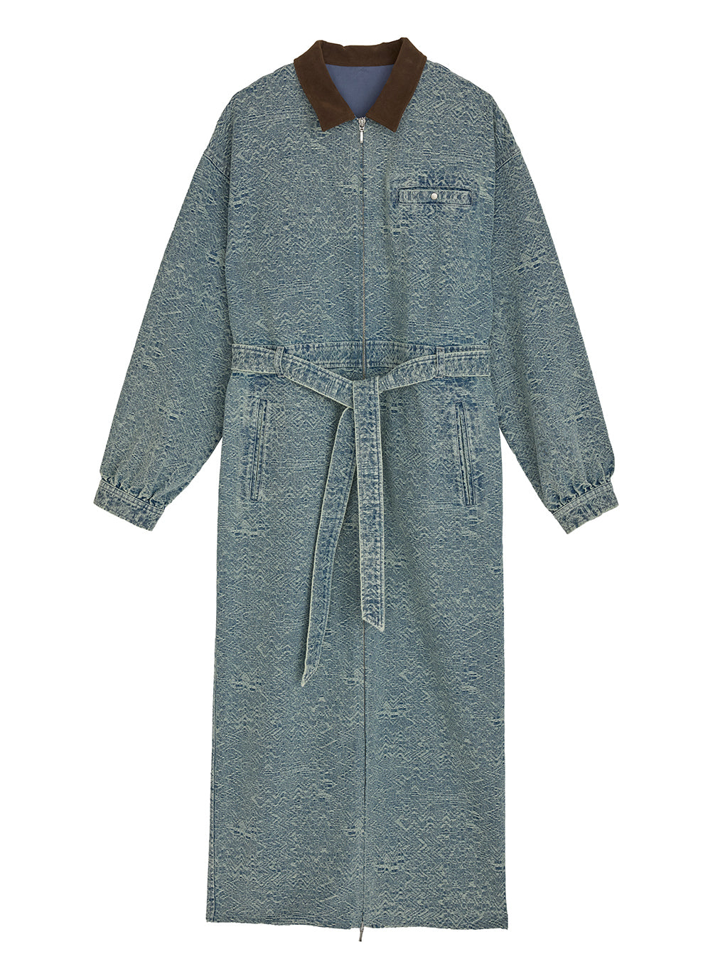 BLOUSON LIKE DENIM DRESS