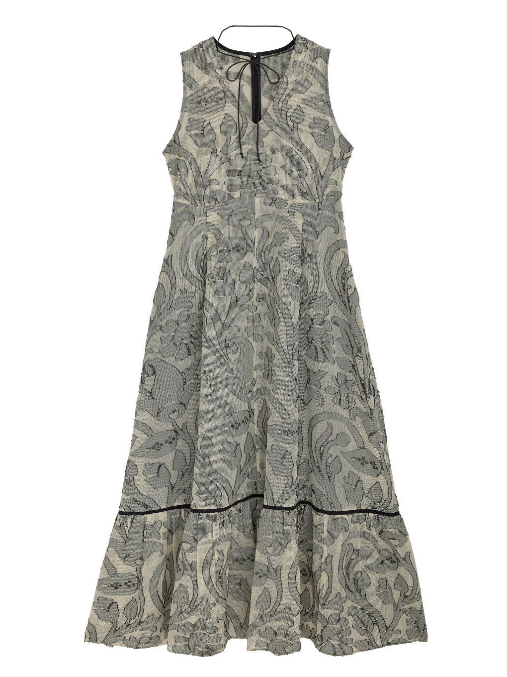 MEDI KITTY V NECK DRESS