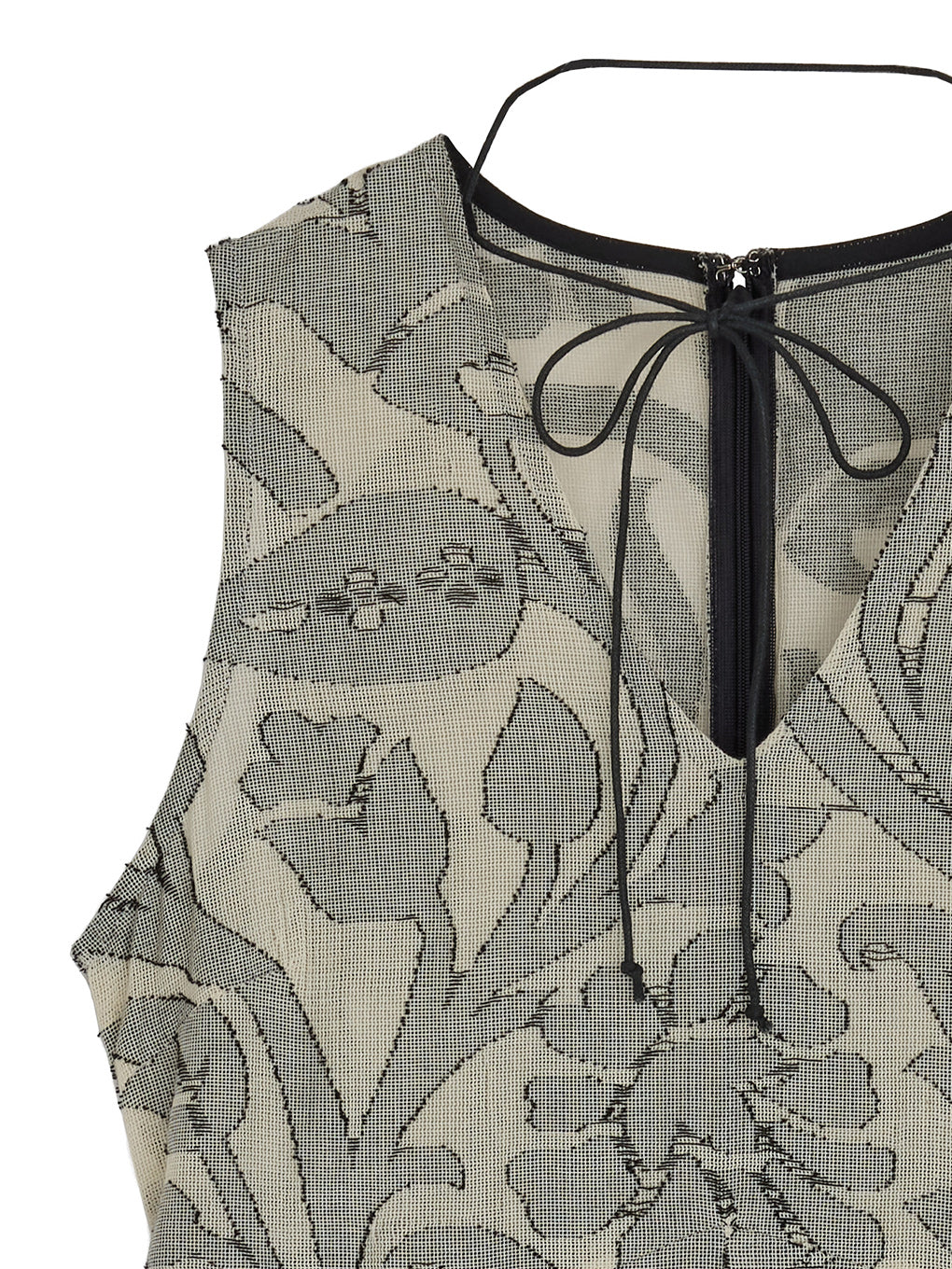 MEDI KITTY V NECK DRESS