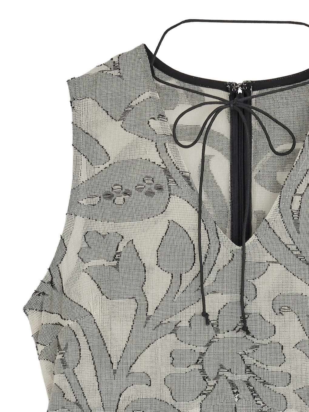 MEDI KITTY V NECK DRESS
