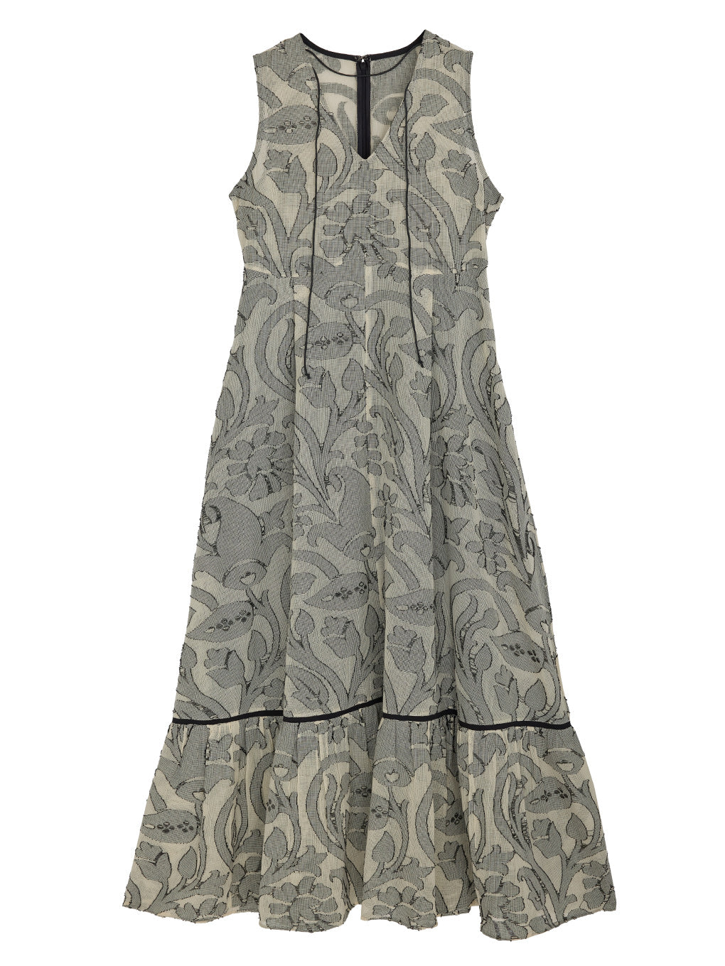 MEDI KITTY V NECK DRESS