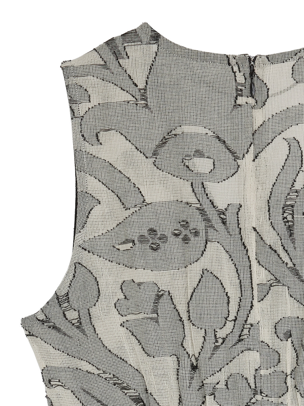 MEDI KITTY V NECK DRESS