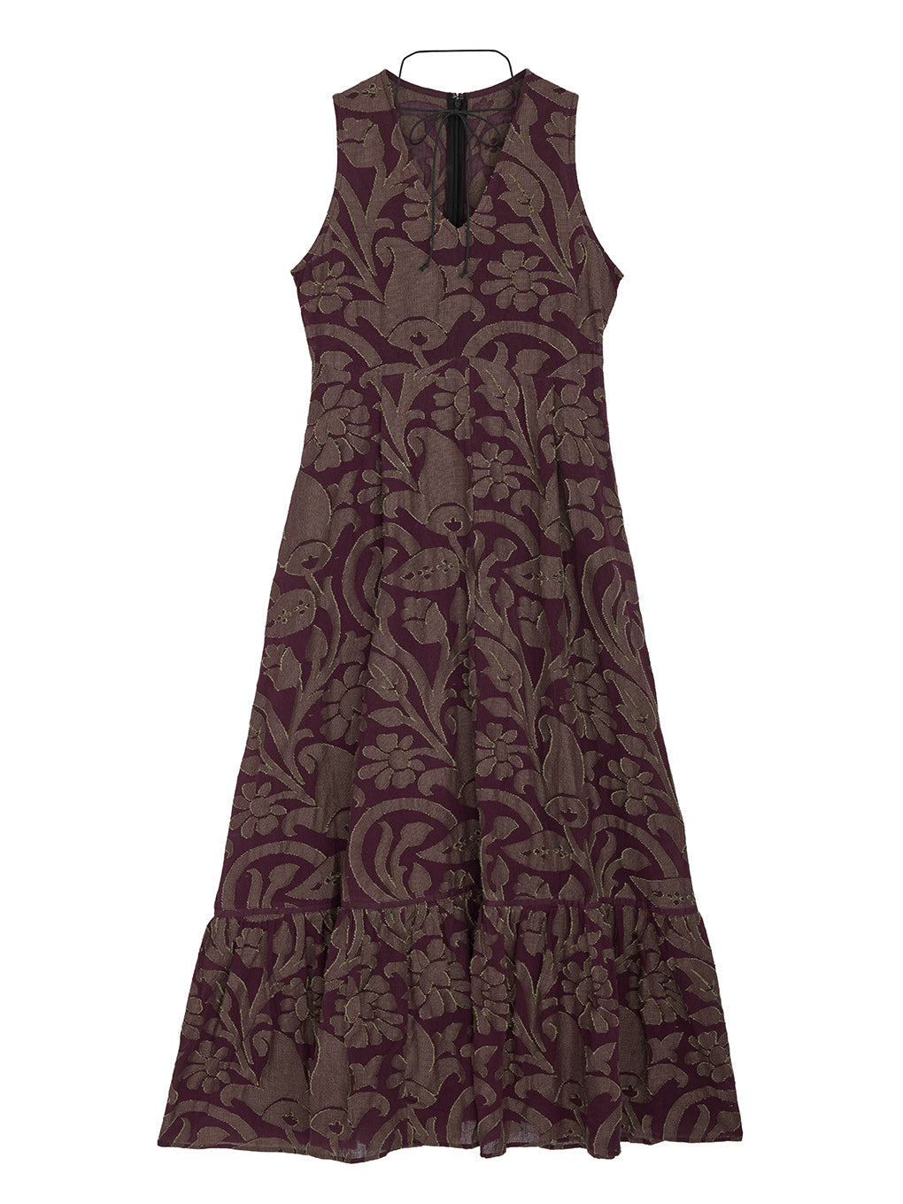 MEDI KITTY V NECK DRESS