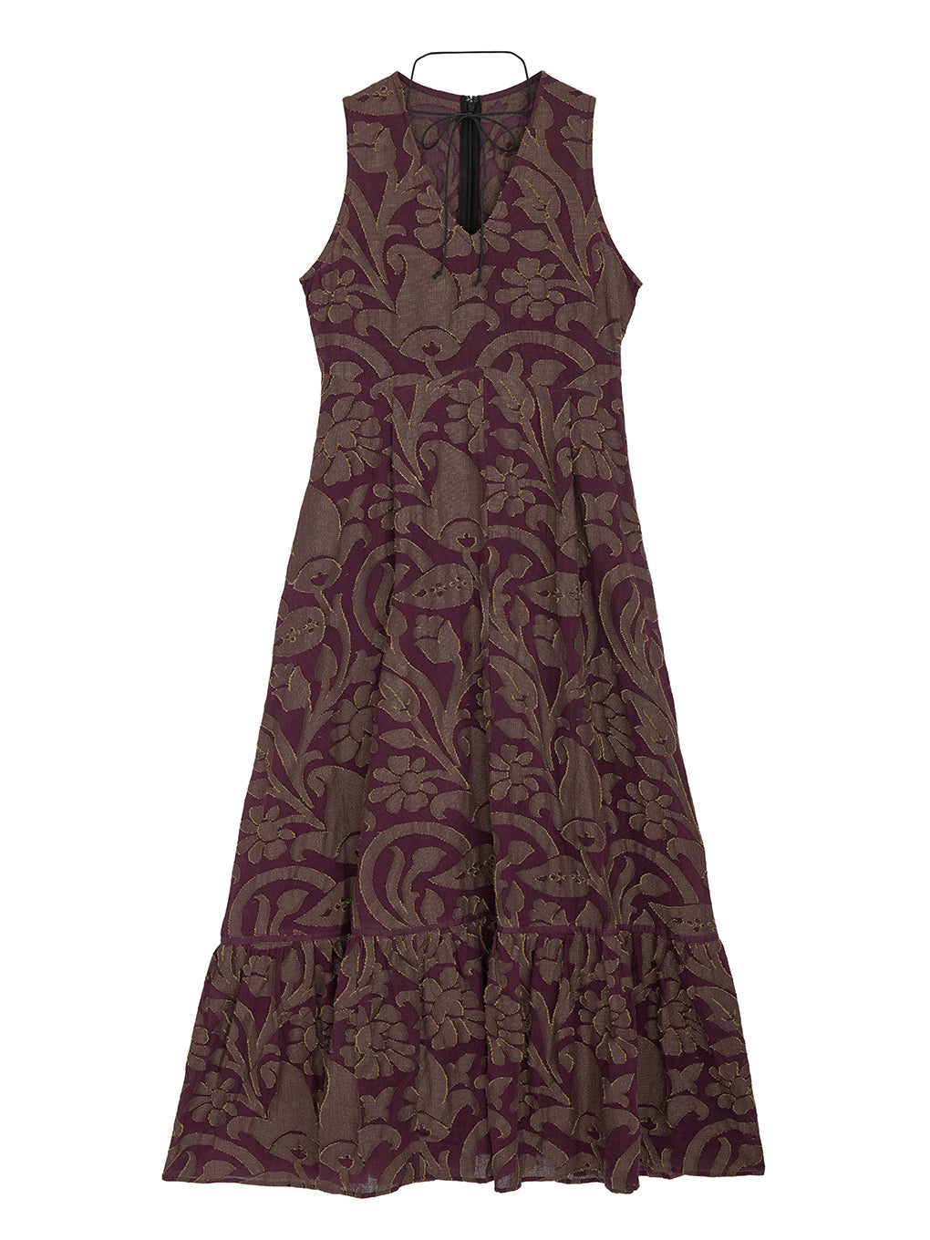 MEDI KITTY V NECK DRESS