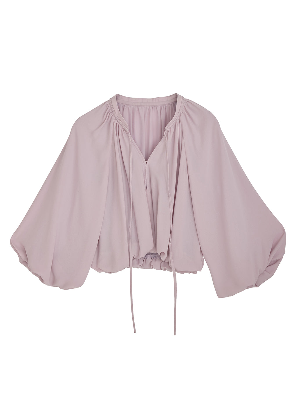 MEDI AIRY SHORT BALLOON BLOUSE