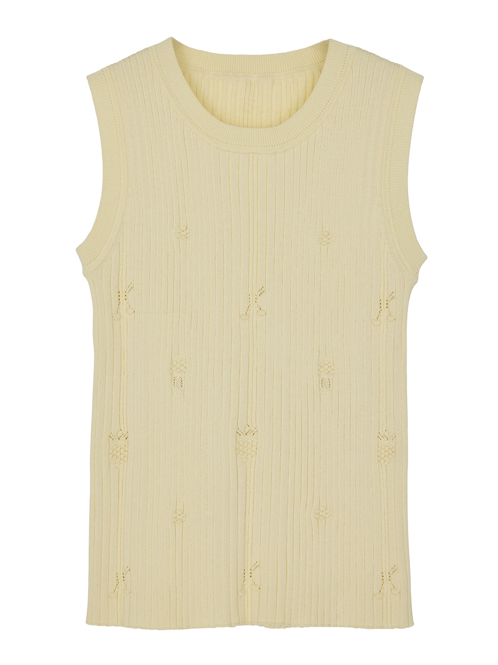 MEDI FRUIT RIB KNIT TANK