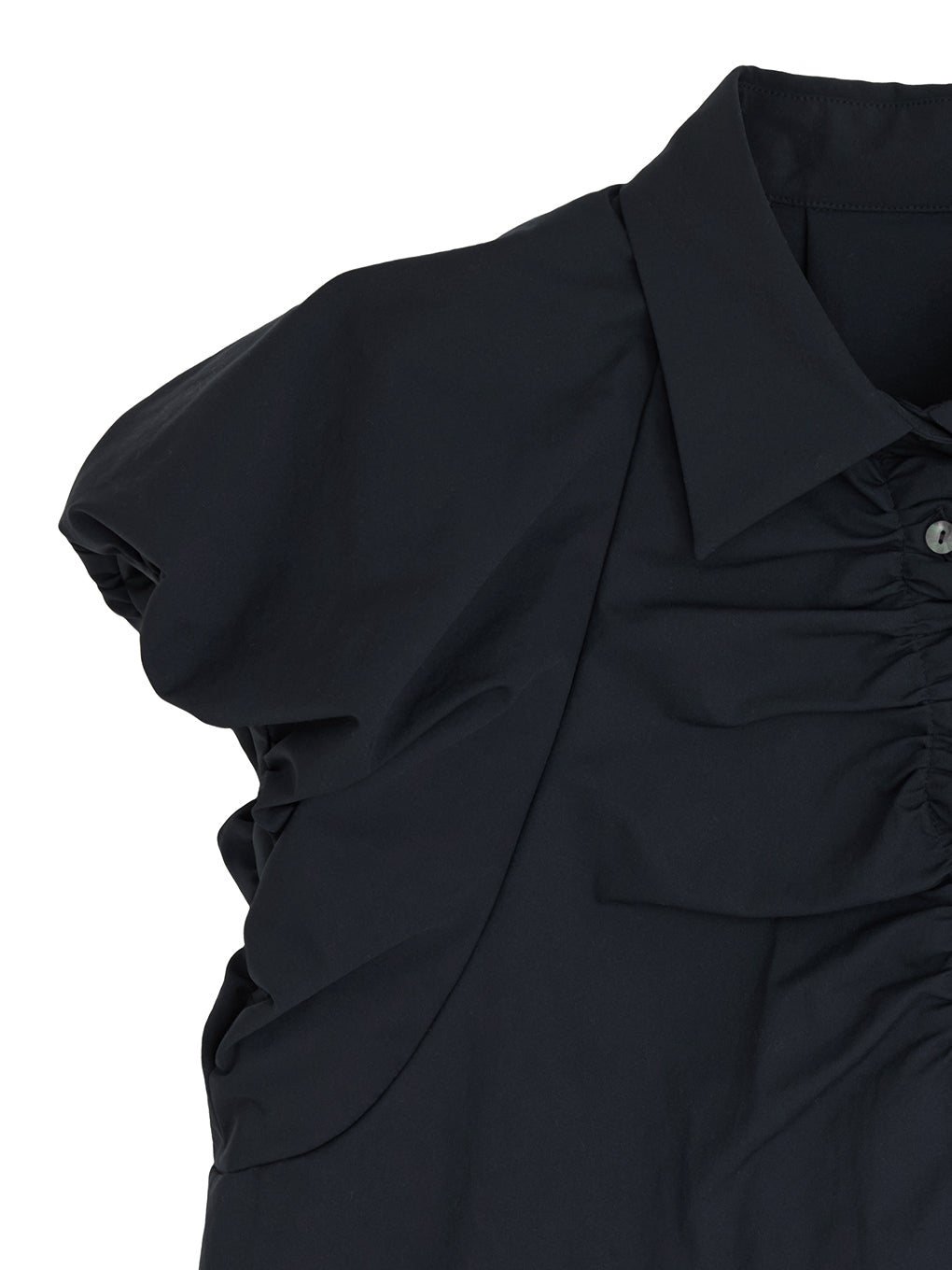 MEDI BALLOON SHOULDER GATHER BLOUSE