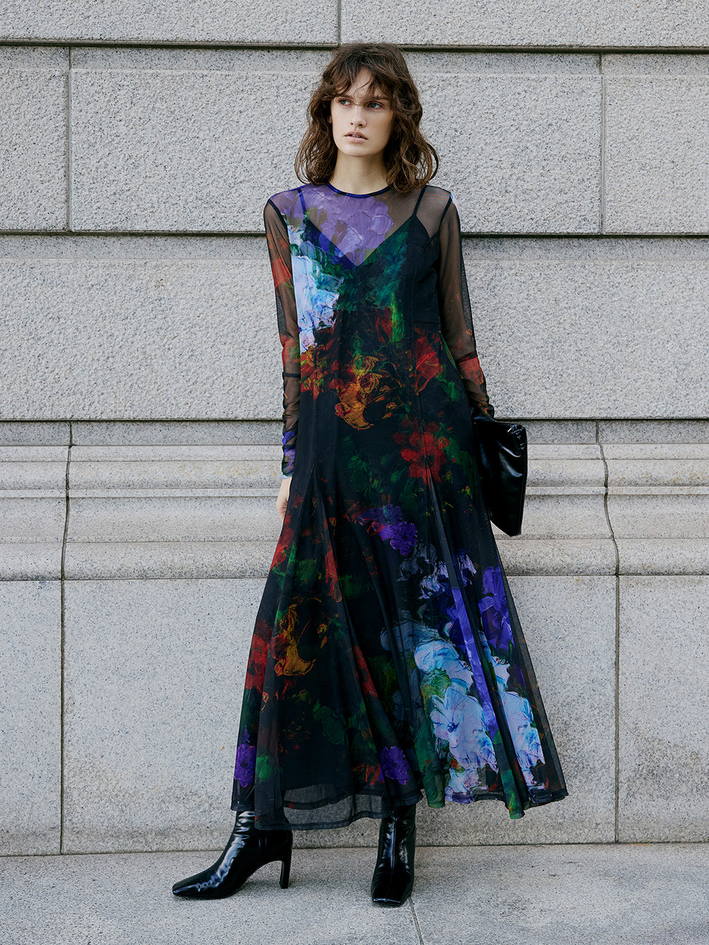 UND WHIPPED FLOWER DRESS