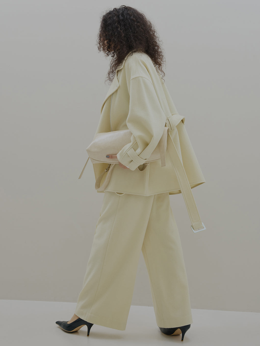 WOOL RIDERS COAT