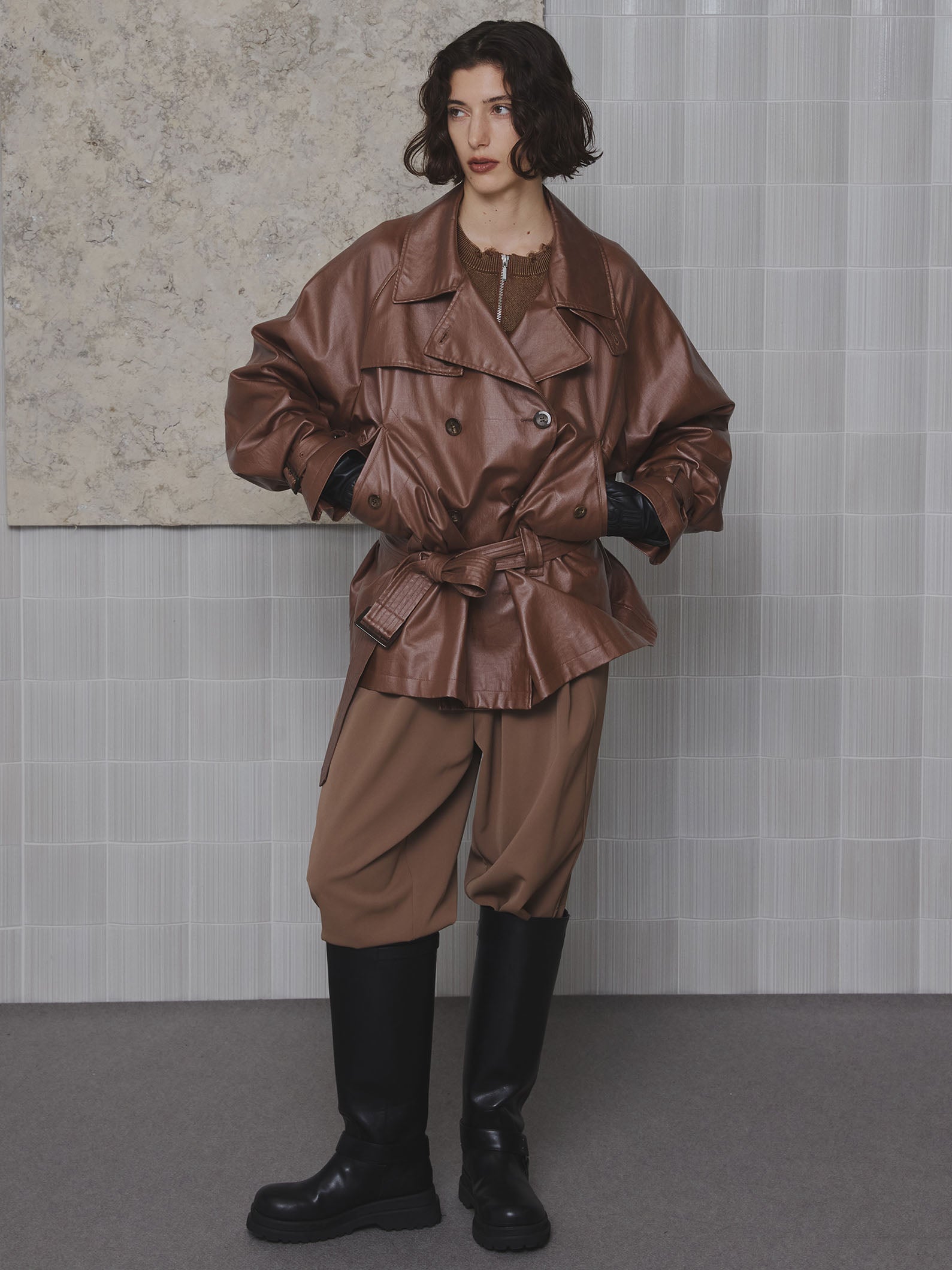 DADDY MIDI TRENCH COAT