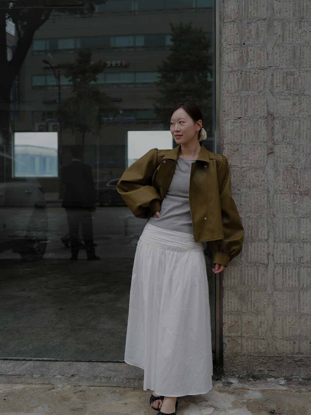 LADY GATHER RIDERS JACKET