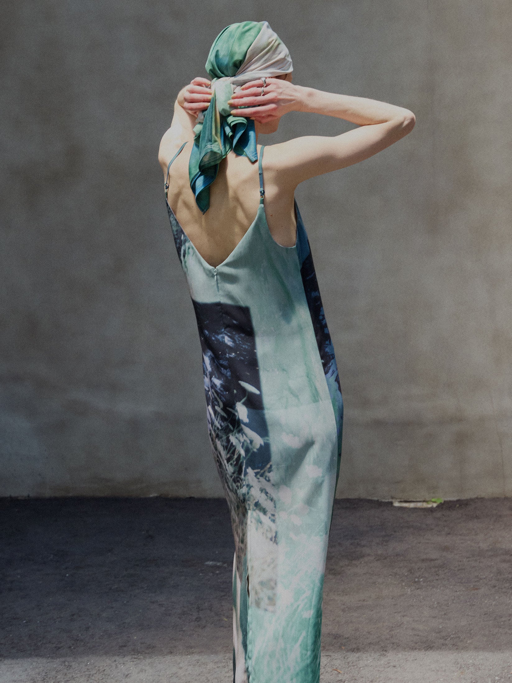 Silvia Conde Oliván×Ameri SHEER DRESS
