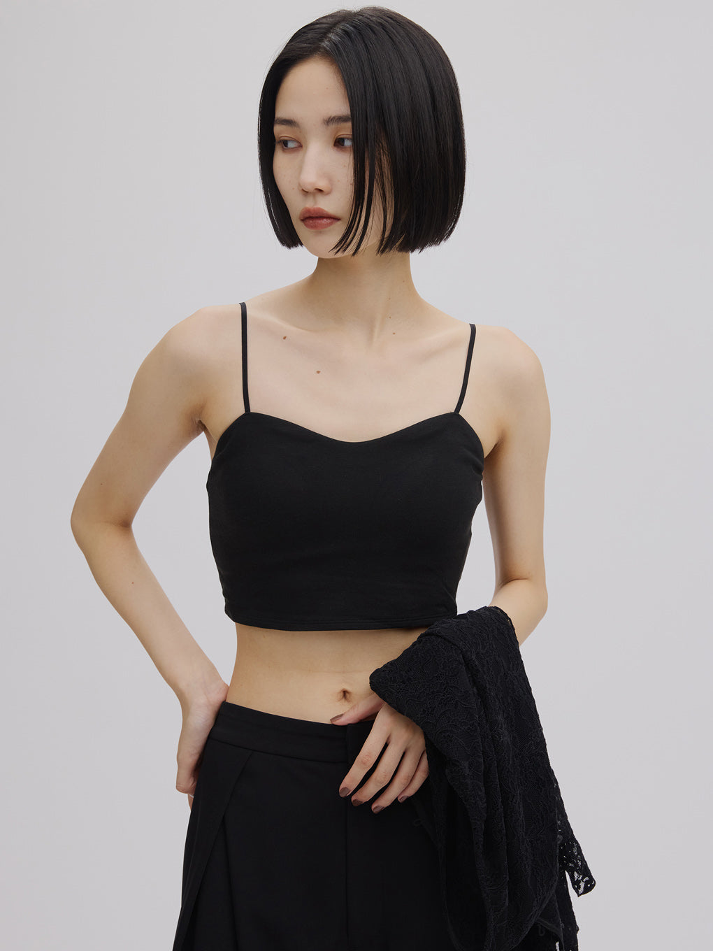 Mizuno×Ameri CROPPED CAMISOLE TOPS