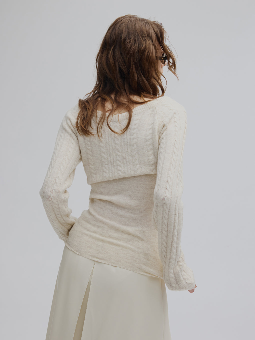 SHORT BOLERO IN CAMI KNIT TOP