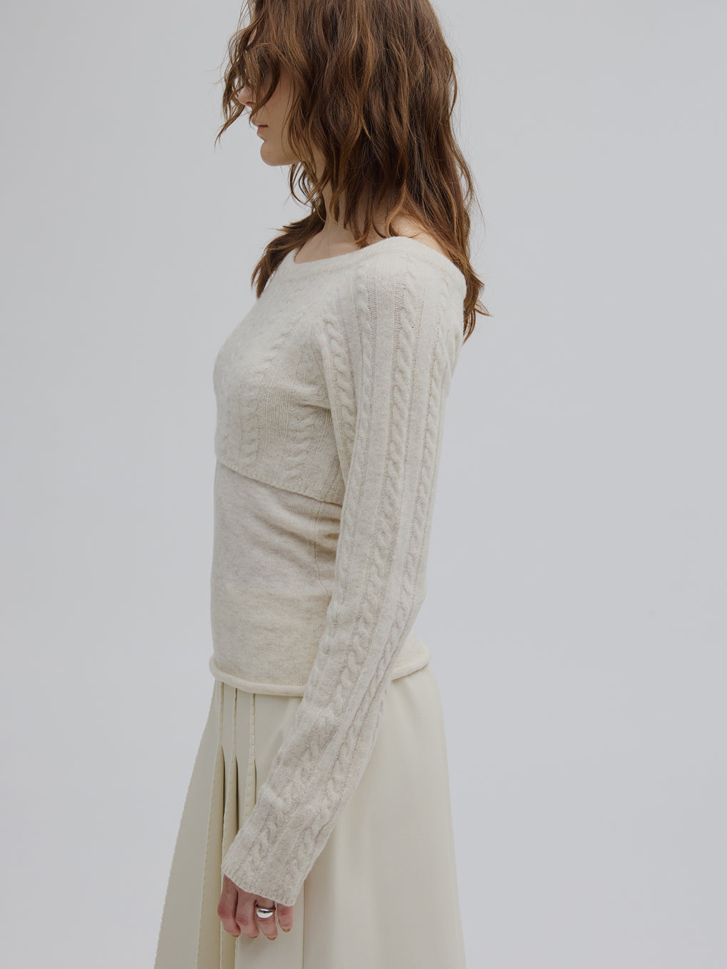 SHORT BOLERO IN CAMI KNIT TOP