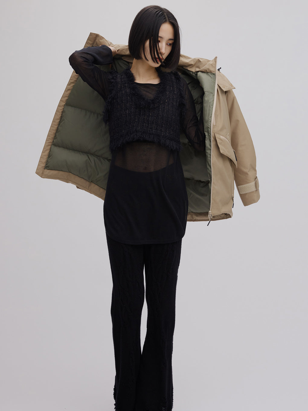 NANGA × Ameri POCKET DOWN COAT