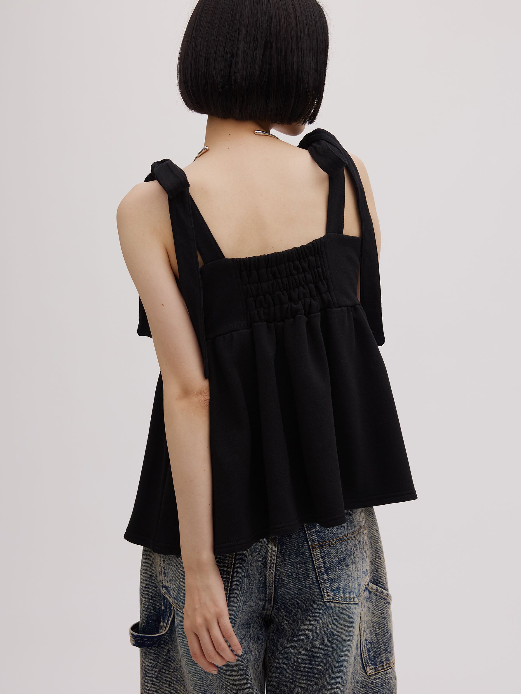 SWEAT PEPLUM SET ROMPERS