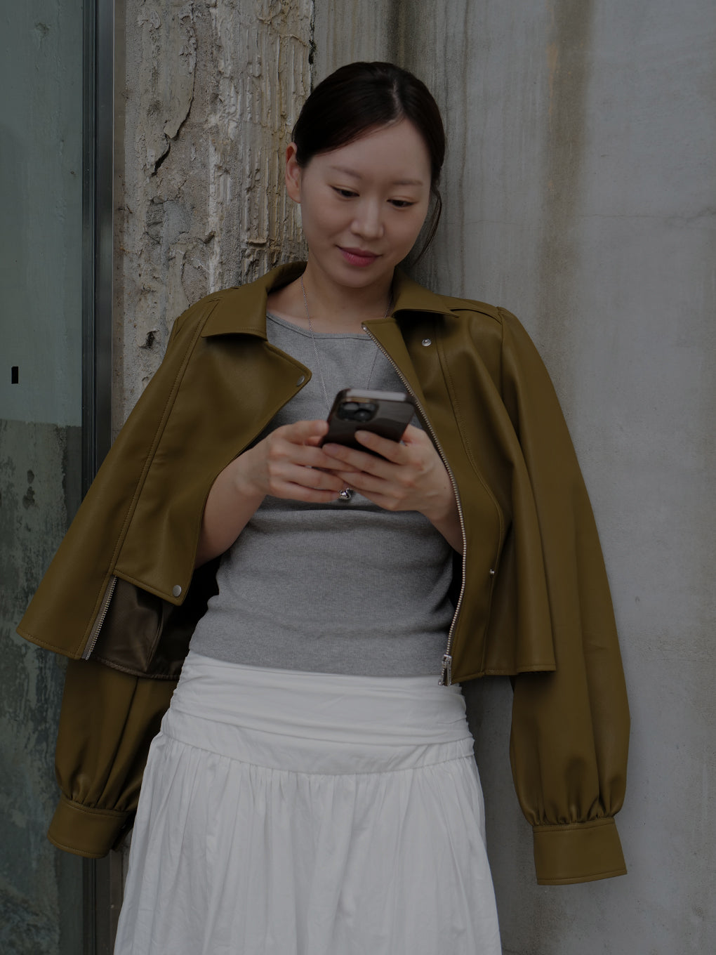 LADY GATHER RIDERS JACKET