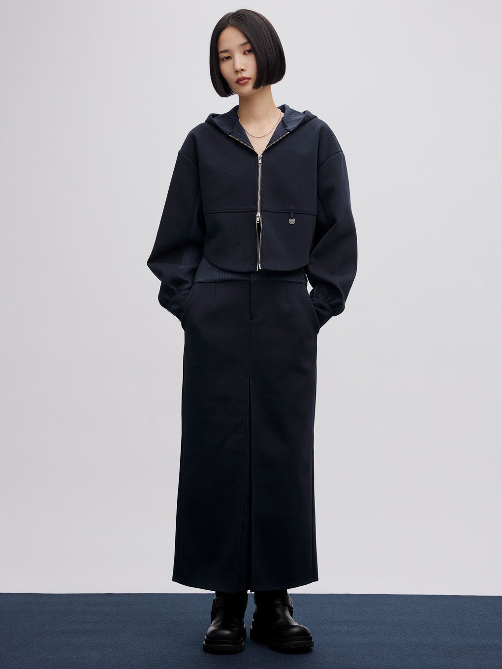 BONBOM×Ameri BONDING CORSET PARKA