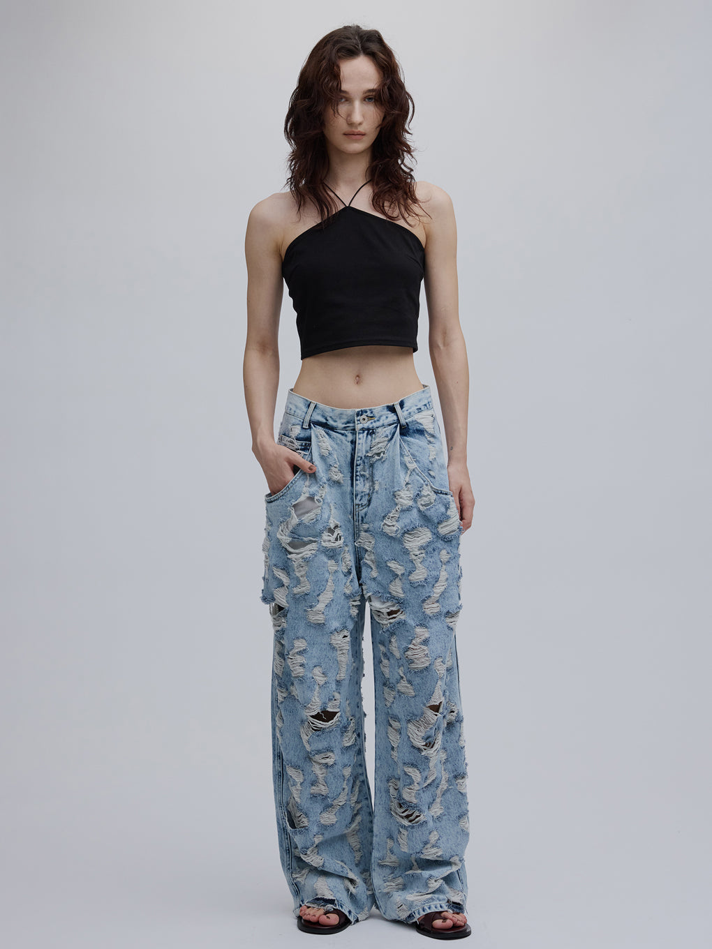MEDI MAX DAMAGE DENIM