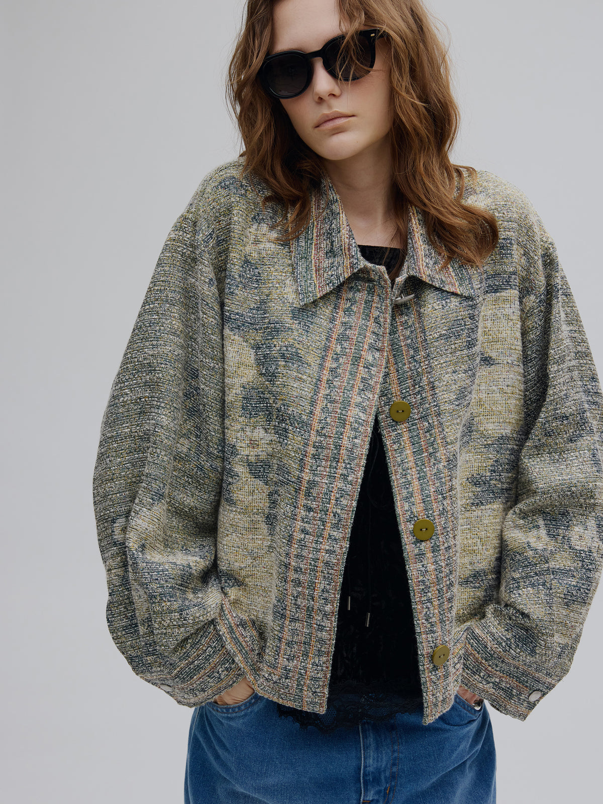 LANTANA VINTAGE LIKE SHIRT BLOUSON