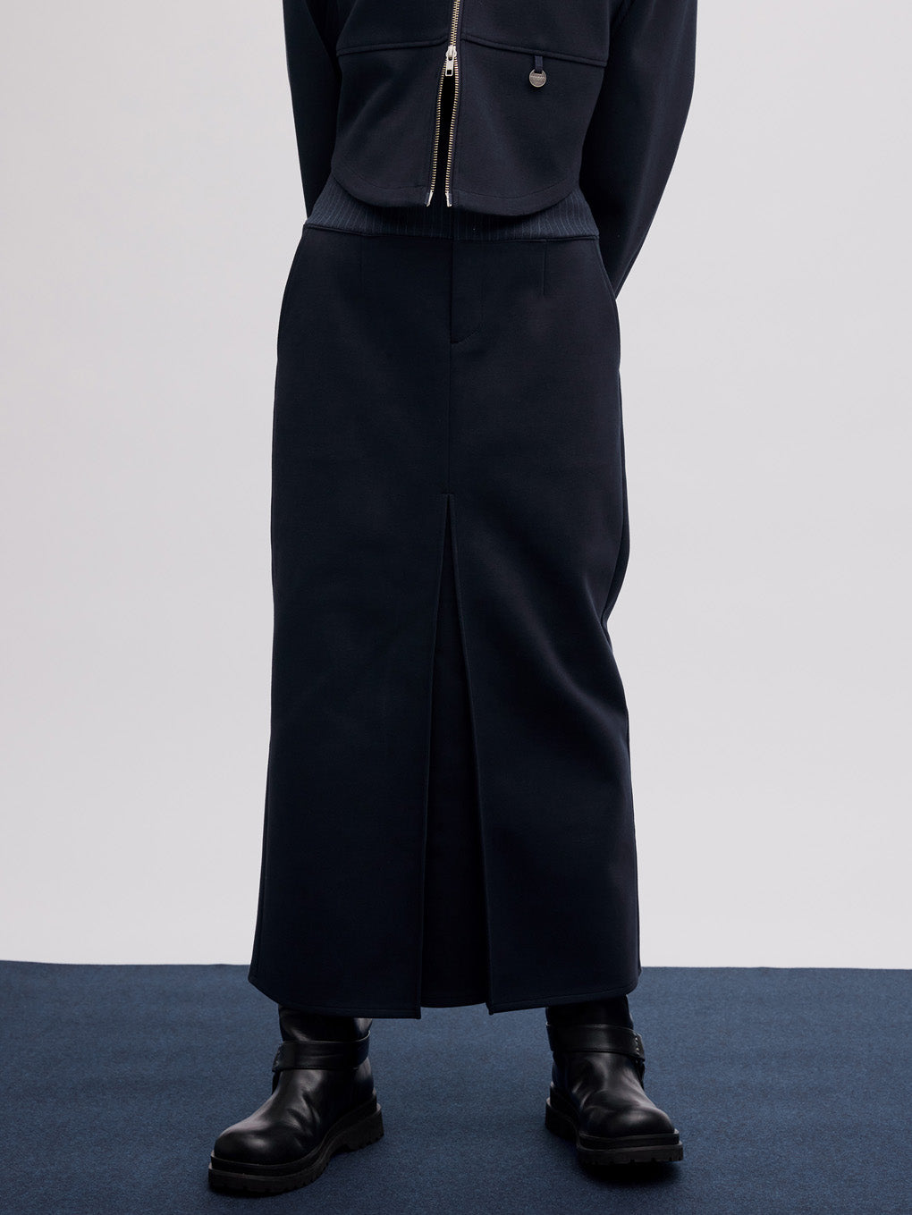 BONBOM×Ameri BONDING PENCIL SKIRT