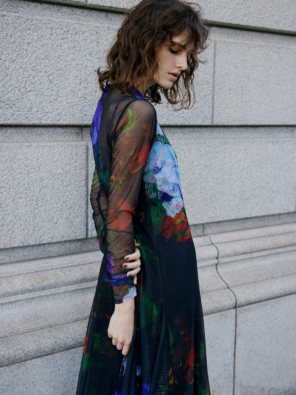 UND WHIPPED FLOWER DRESS