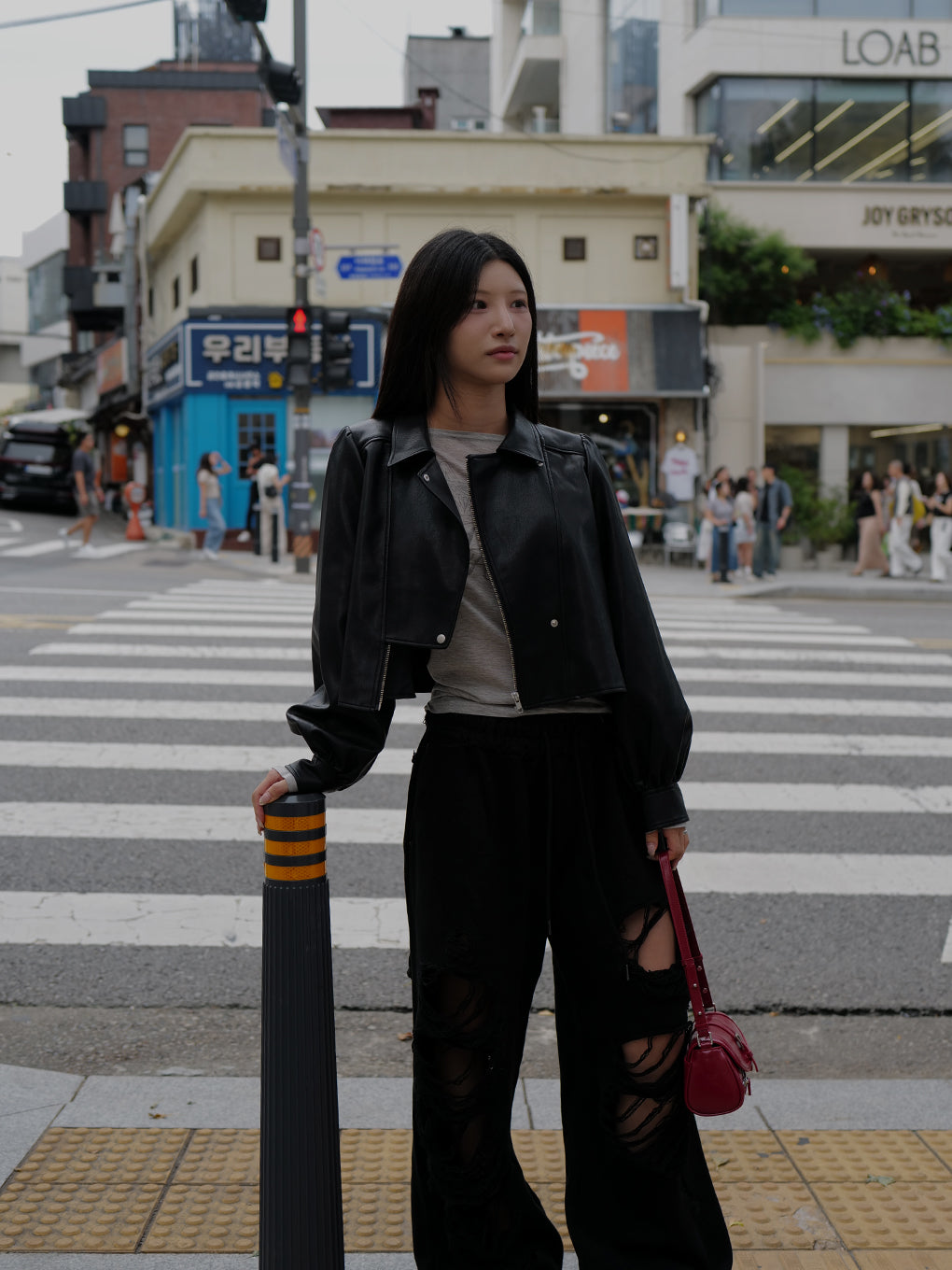 LADY GATHER RIDERS JACKET